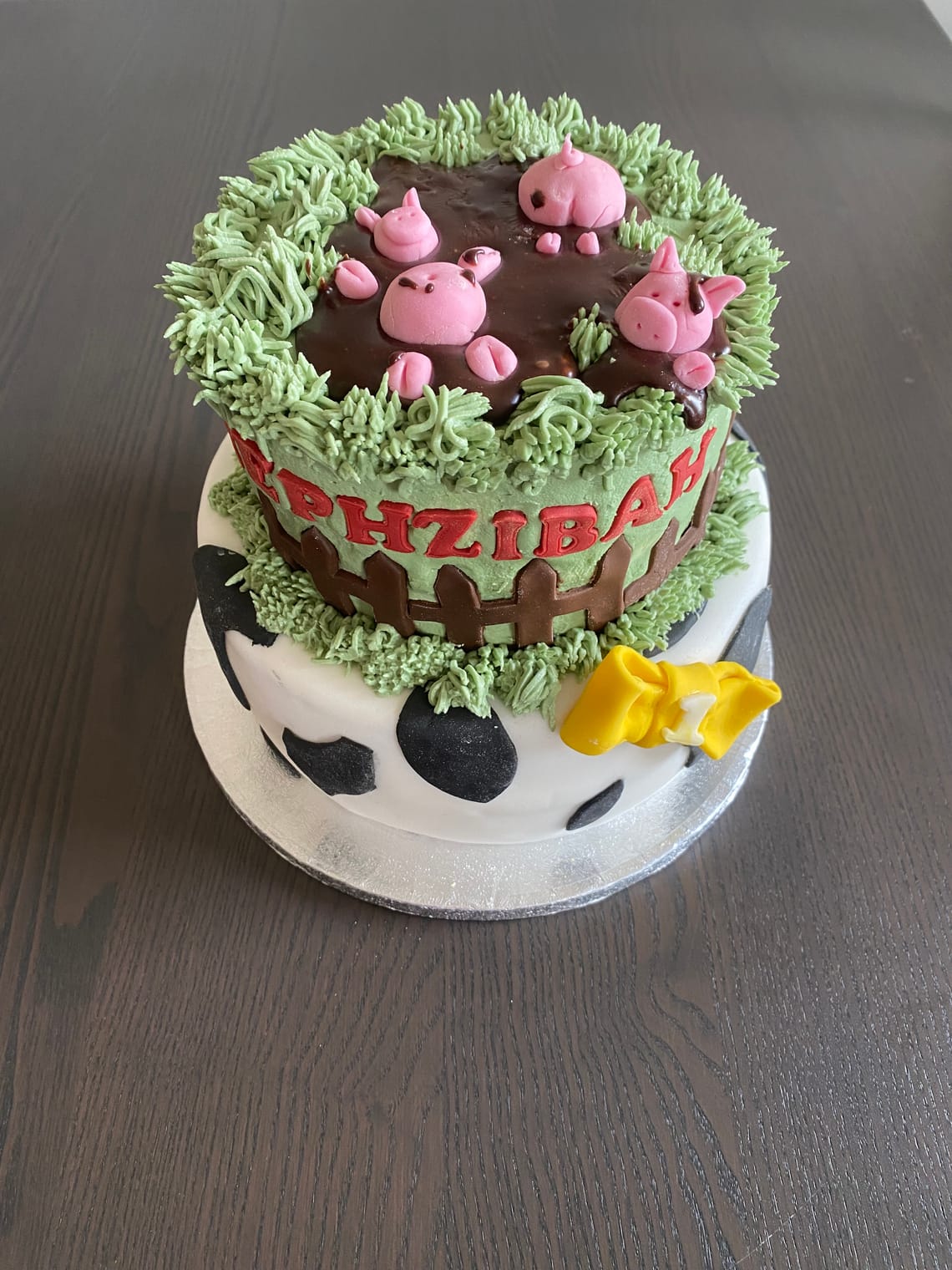 Farm themed 1st birthday