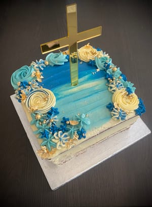 Baptism cake