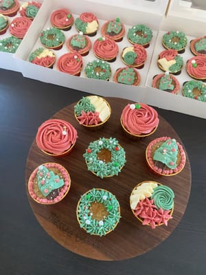 Gingerbread cupcakes