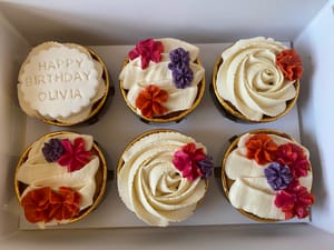 Birthday cupcakes